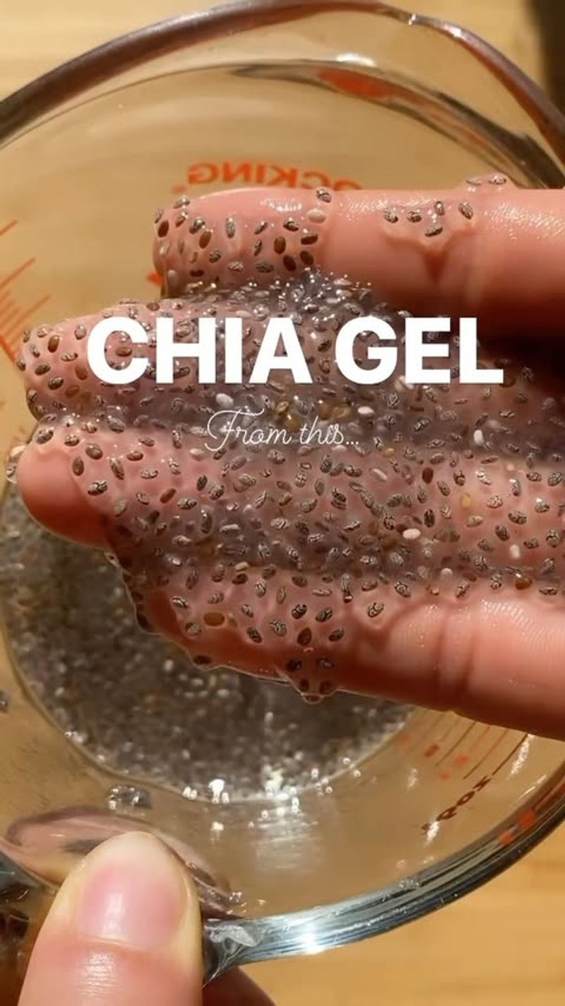 Gel de sementes de chia