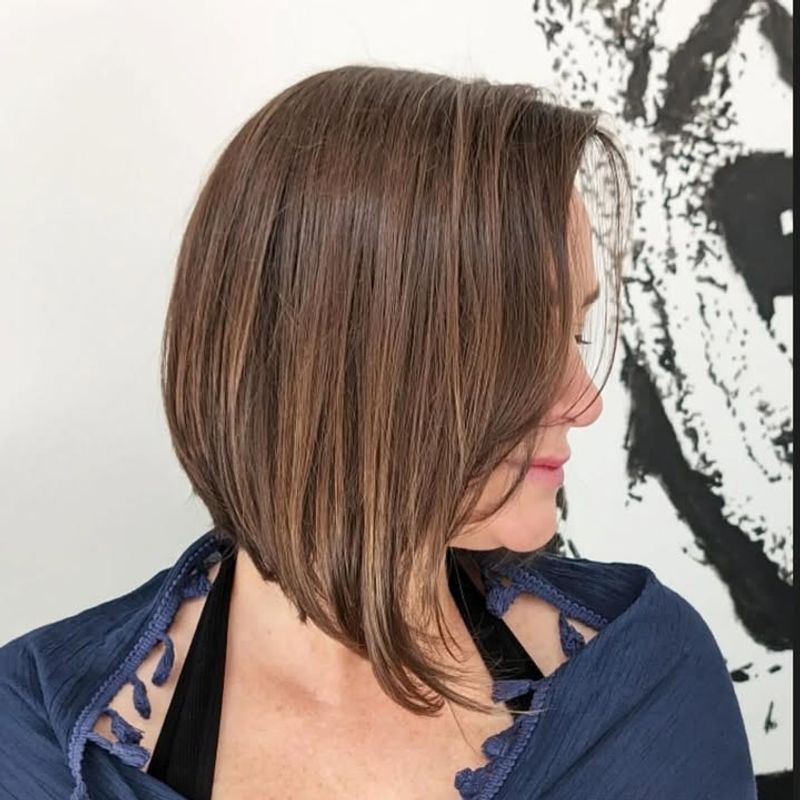 Chic Asymmetrical Bob