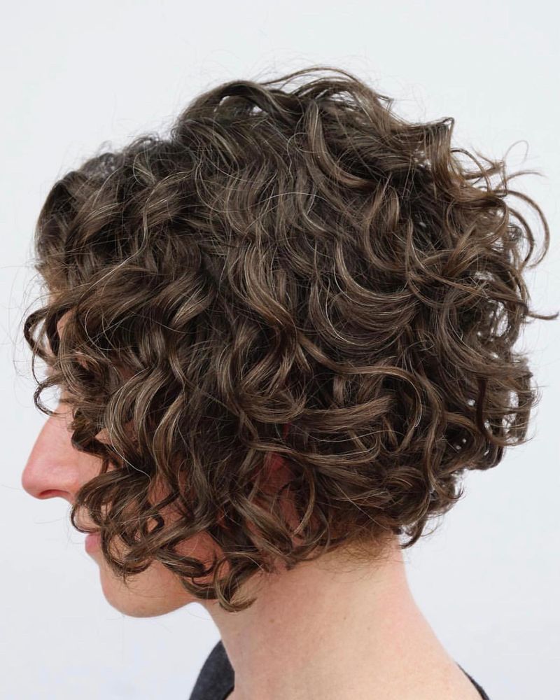 Chin-Length Bob with Curls