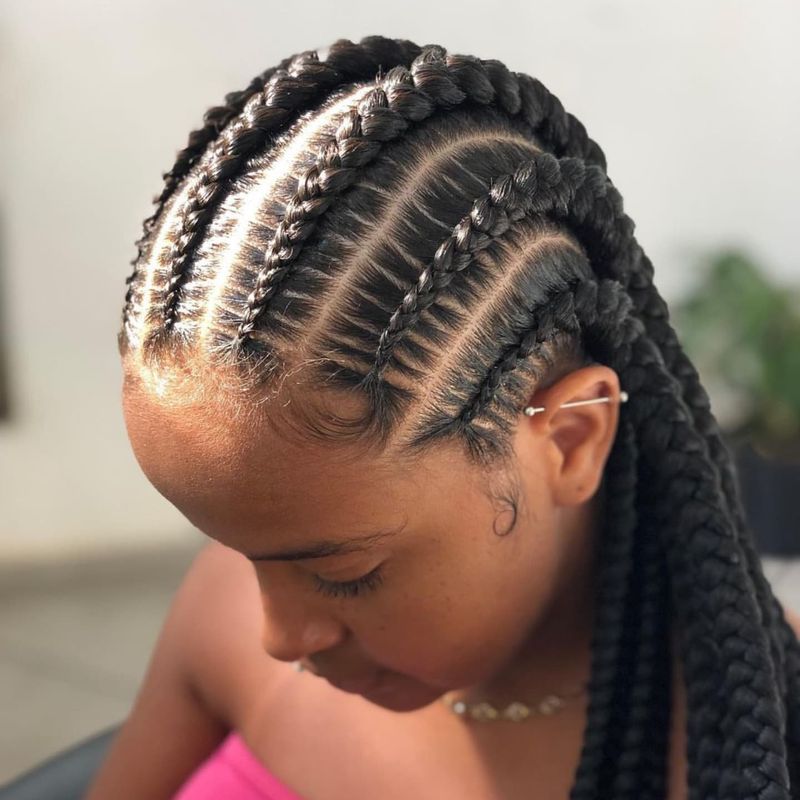 Chunky Ghana Braids