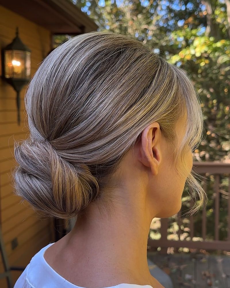 Penteado baixo clássico