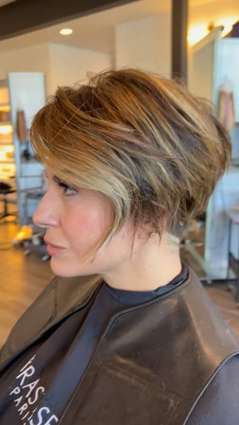 Pixie classico con volume