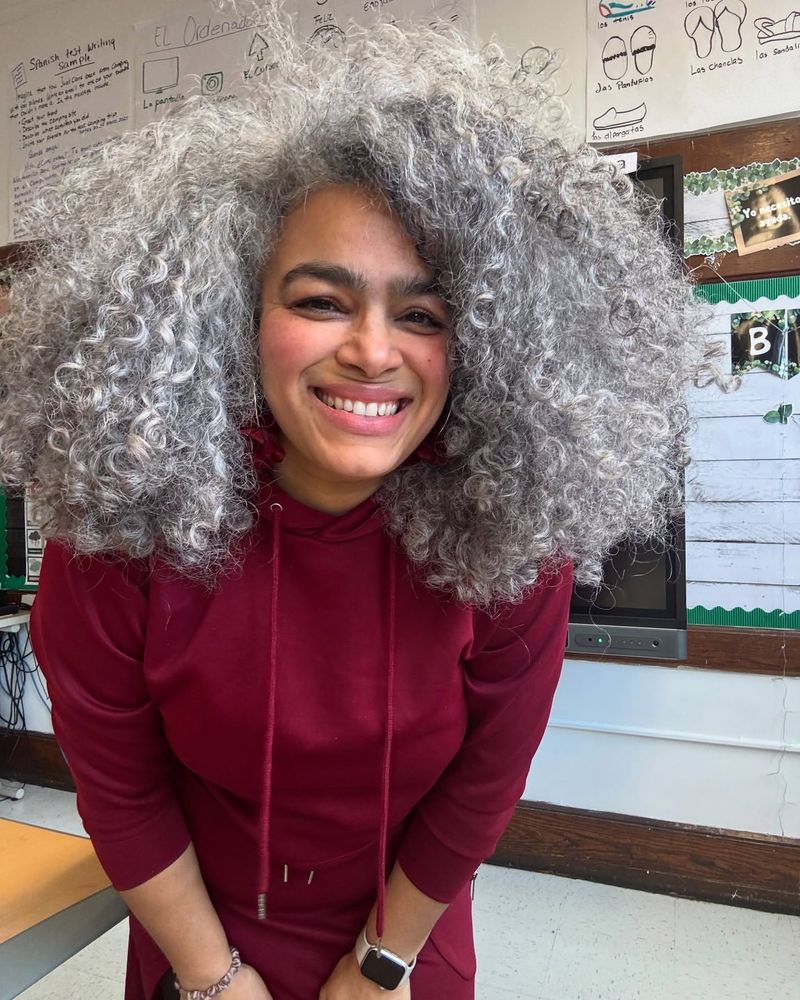 Classic Silver Curls