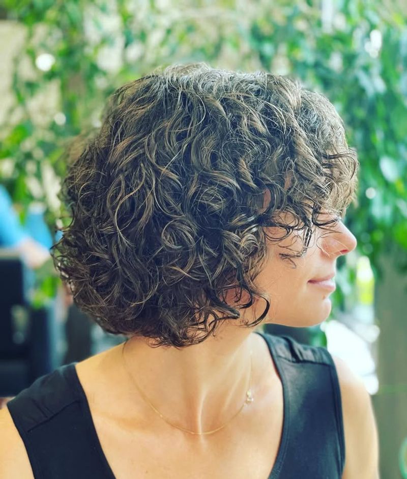 Curly Bob