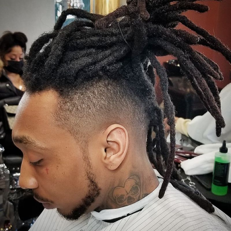 Triglia Dreadlock Burst Fade