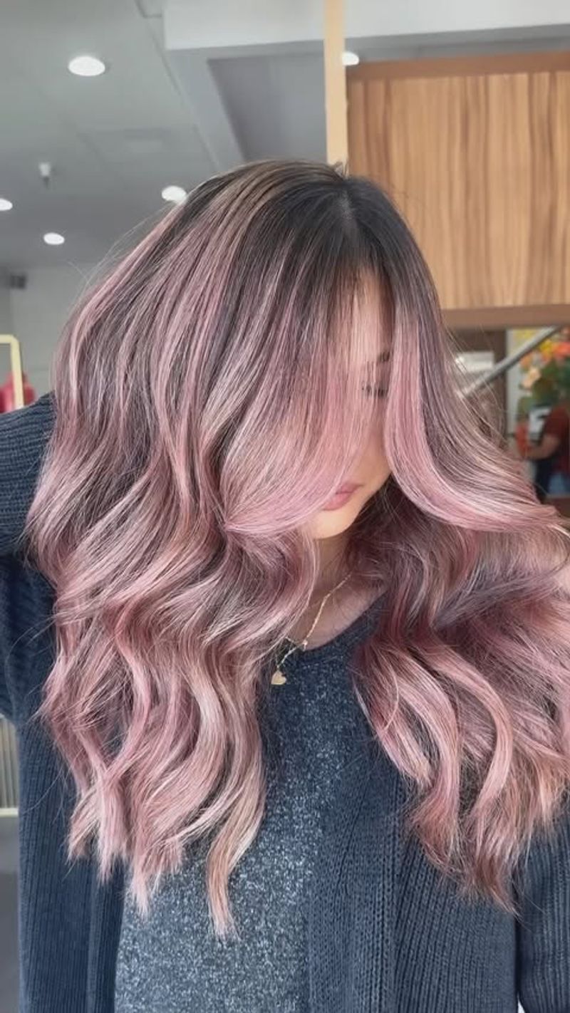 Dusty Rose Highlights