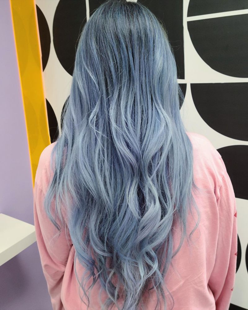 Electric Blue Streaks