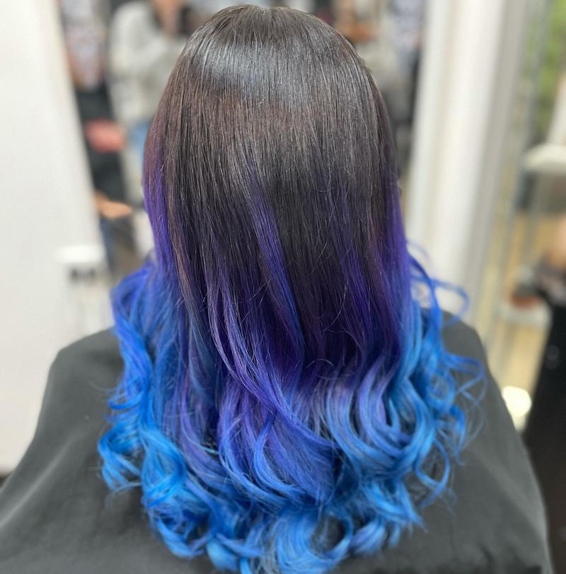 Electric Blue Tips