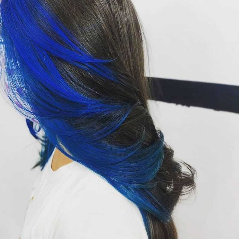 Electric Blue Tips