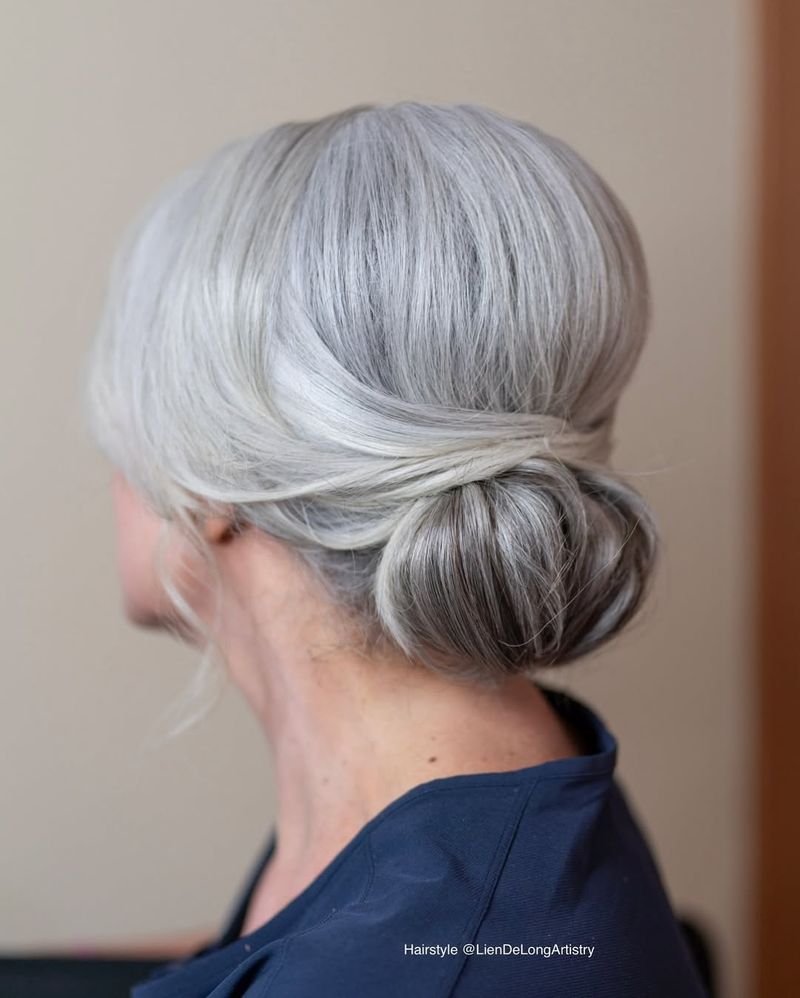 Chignon élégant