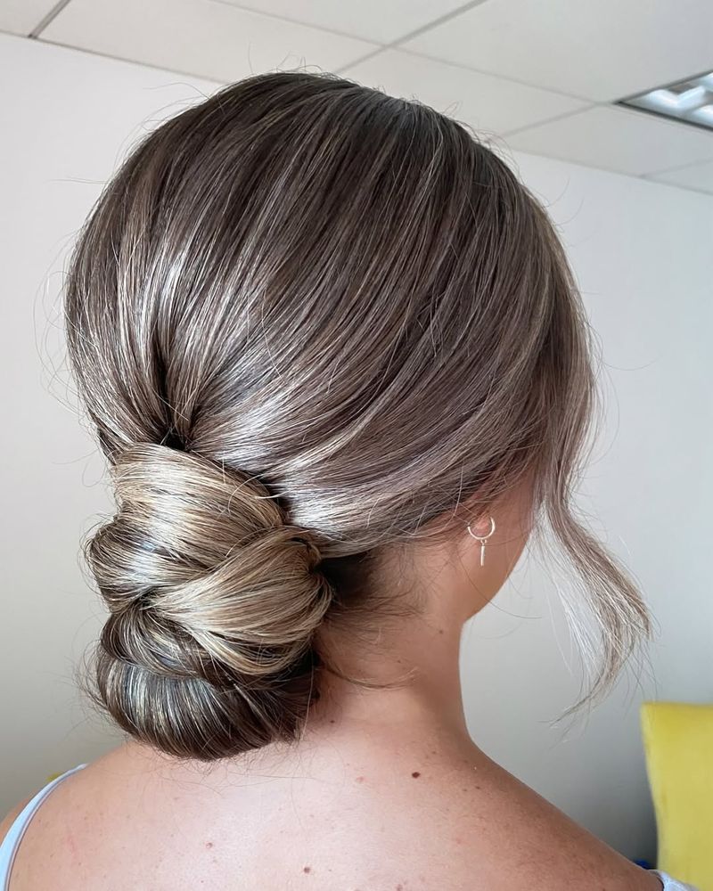 Chignon élégant