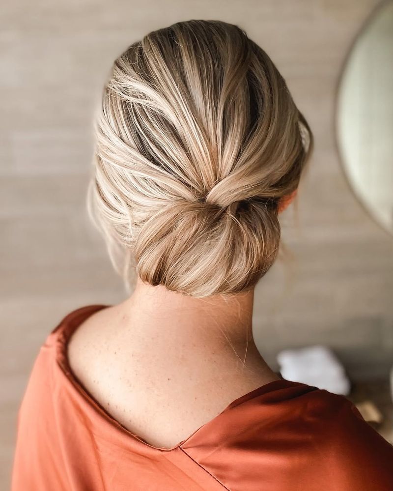 Chignon élégant