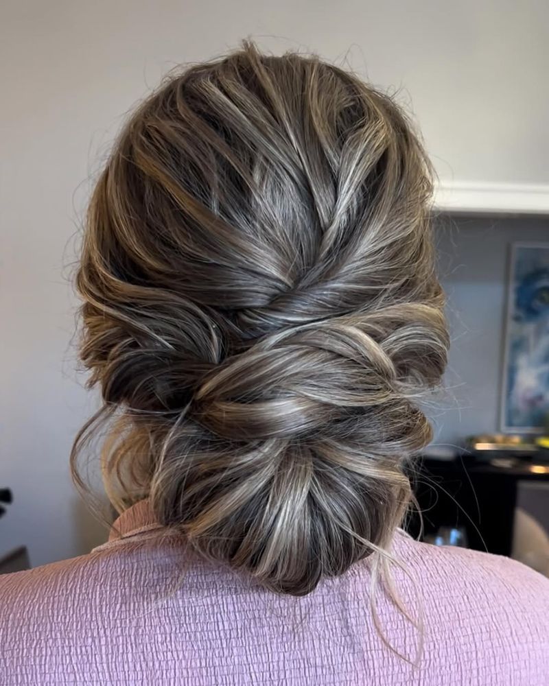 Chignon élégant