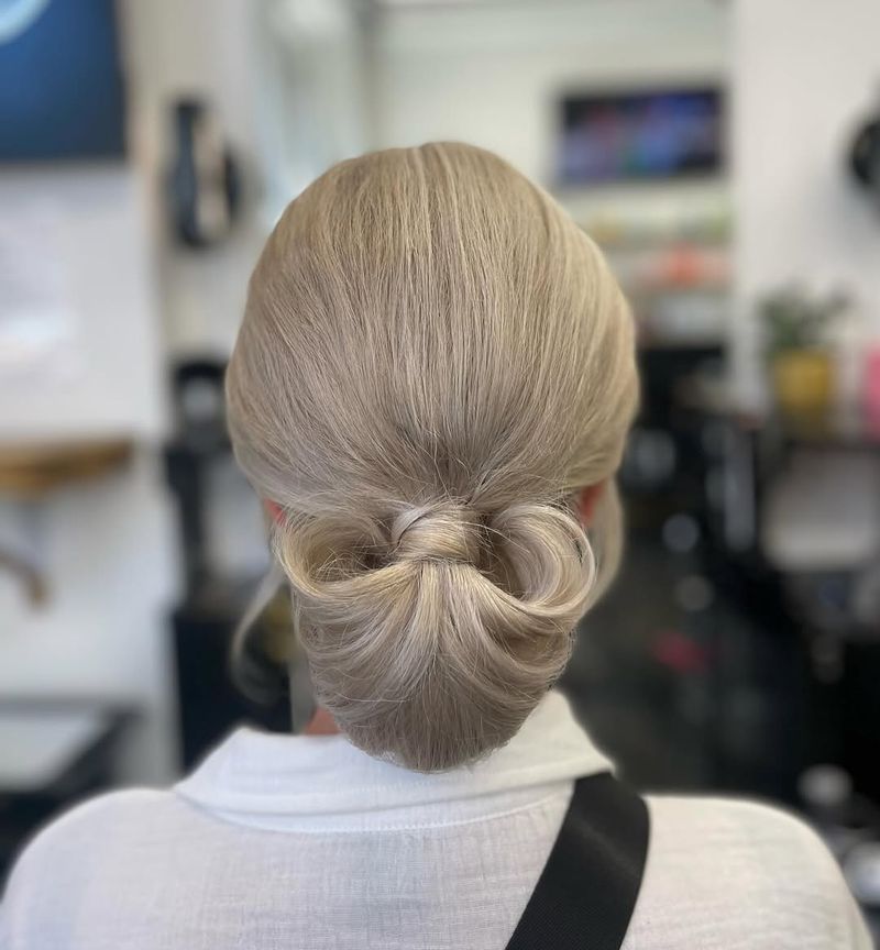 Chignon elegante