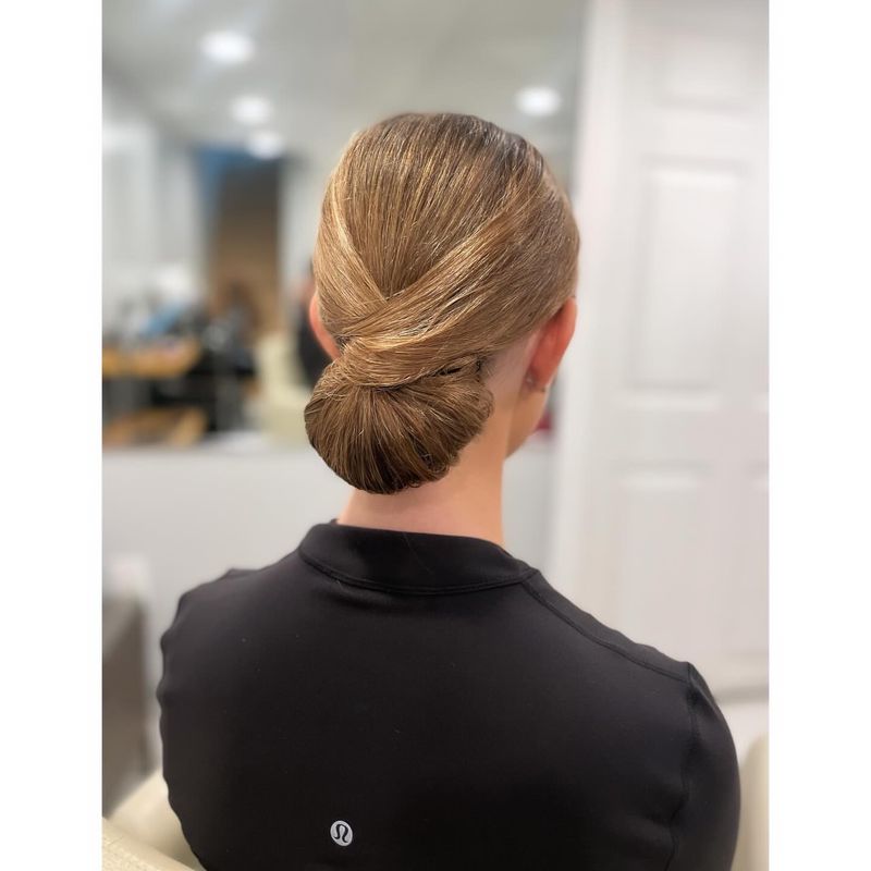 Chignon élégant