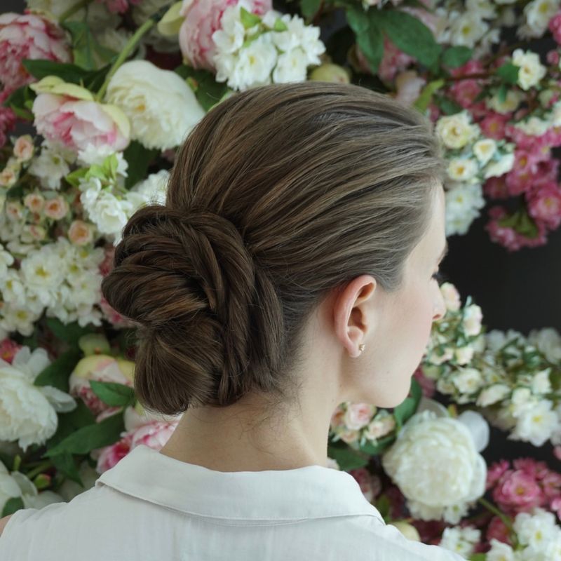 Chignon élégant