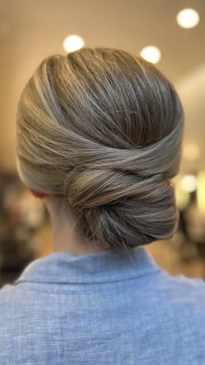 Chignon élégant