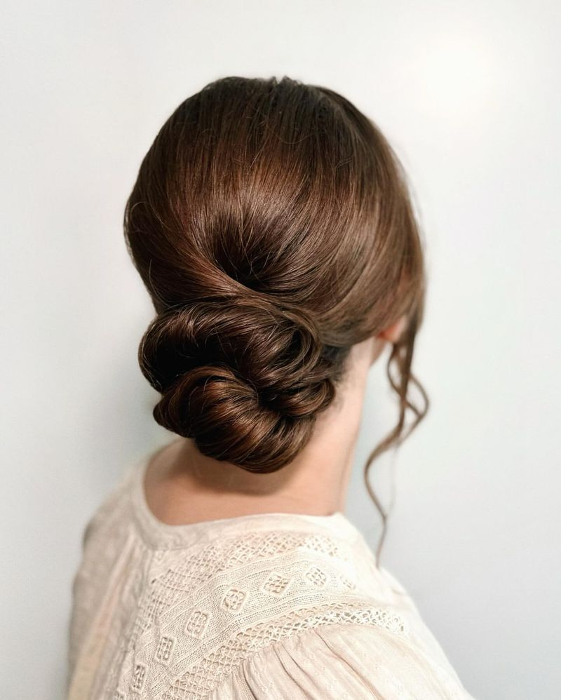 Chignon élégant