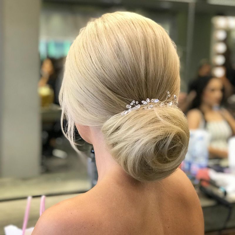 Chignon elegante