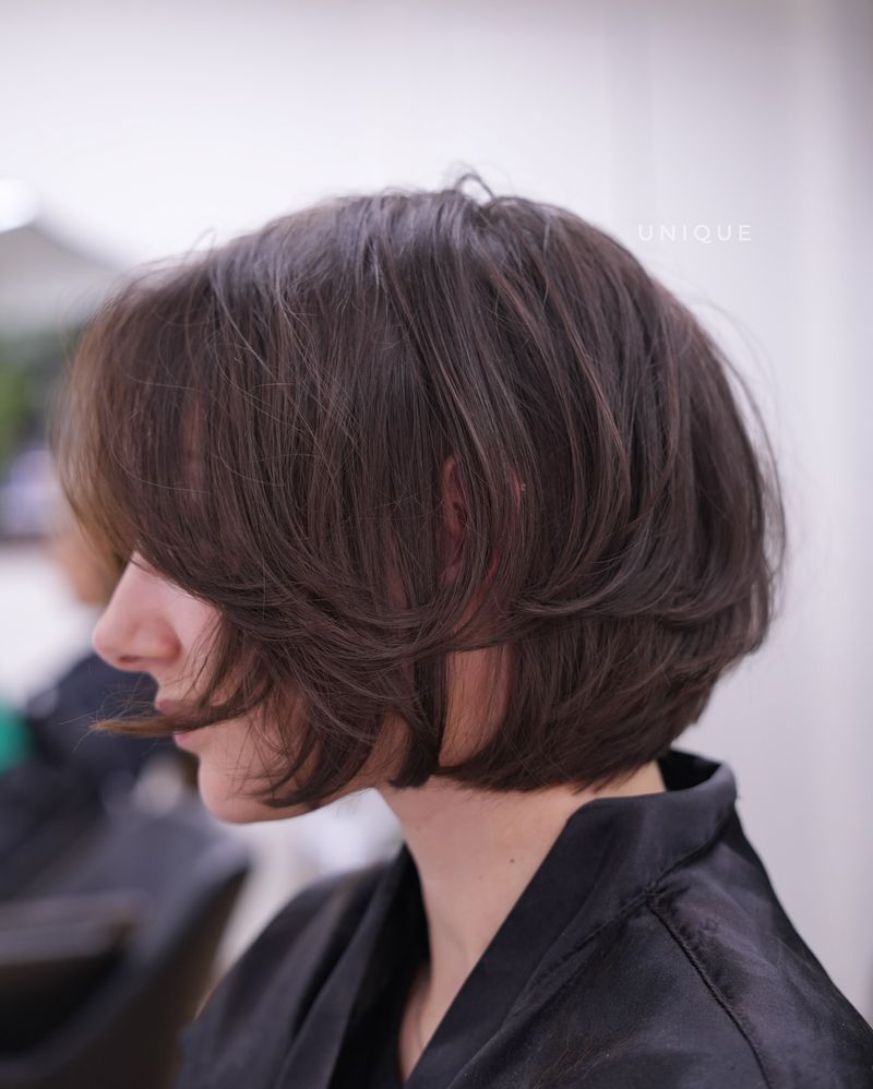 Elegant Layered Bob