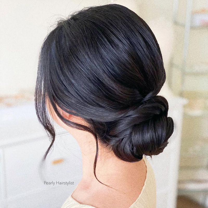 Elegant Low Chignon