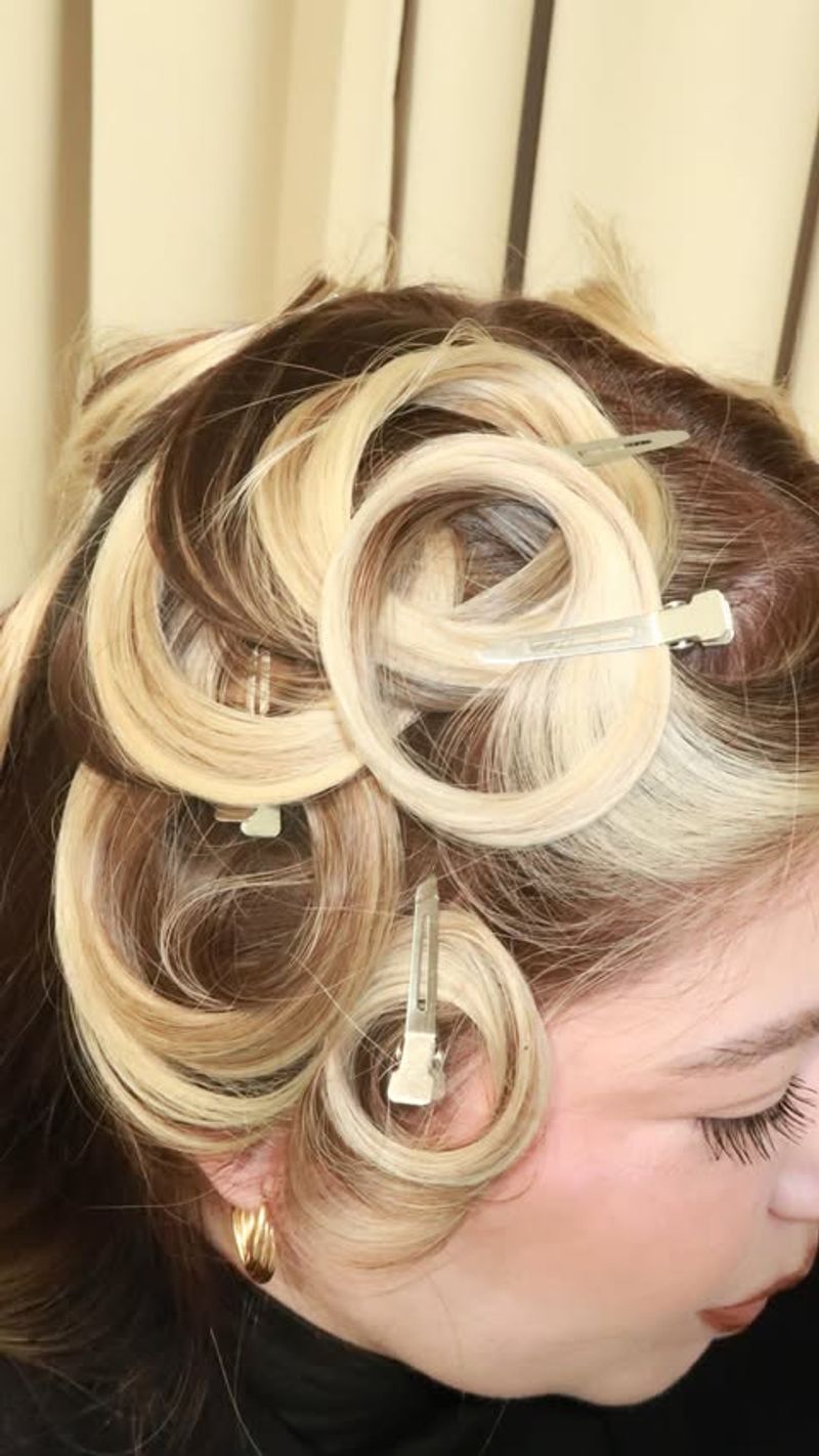 Elegant Pin Curls