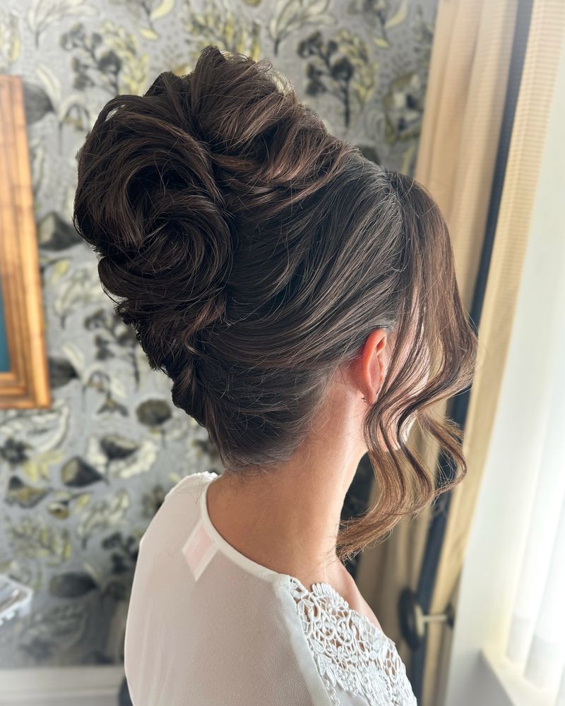 Elegant Twisted Updo