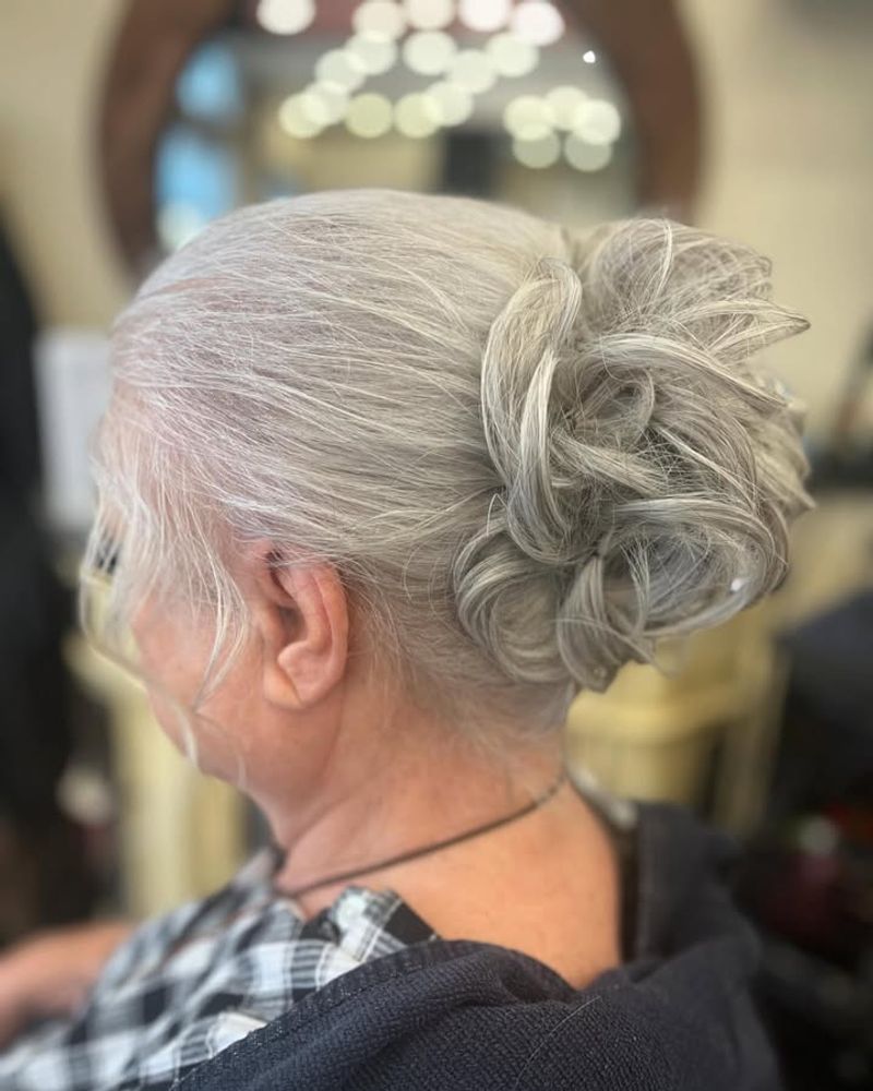 Updo élégante