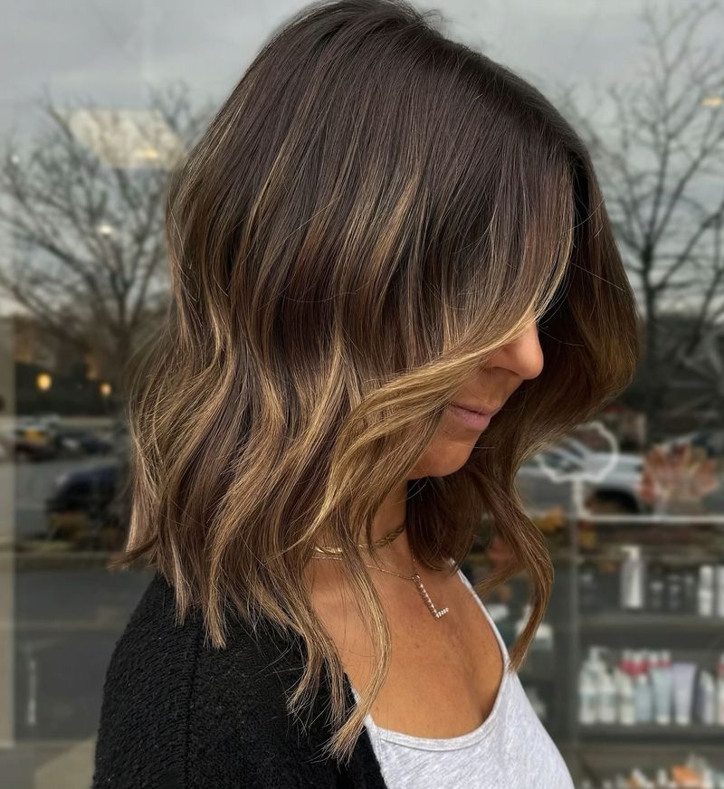 Feathered Layered Lob