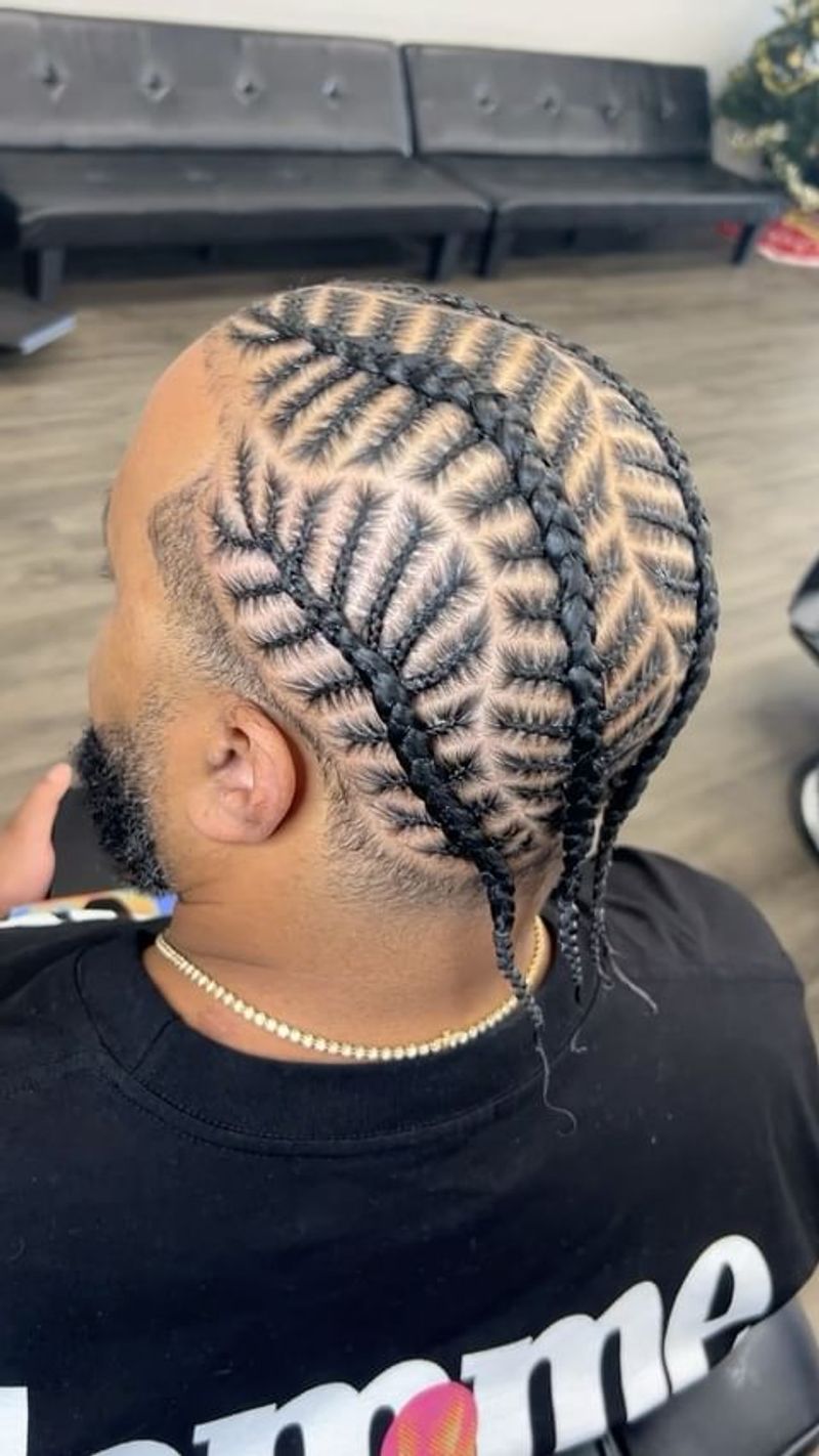 Fishbone with Shaved Sides