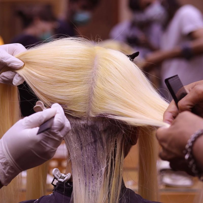 Decoloración frecuente del cabello