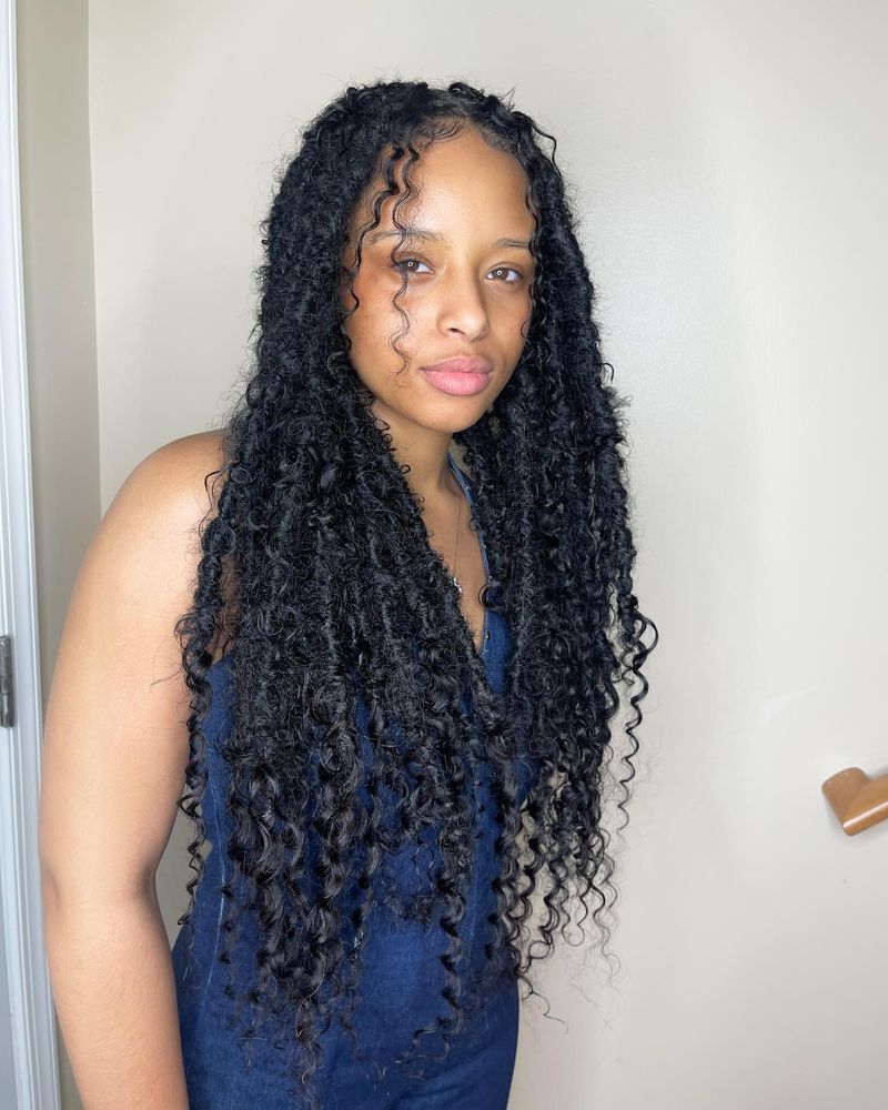 Goddess Faux Locs