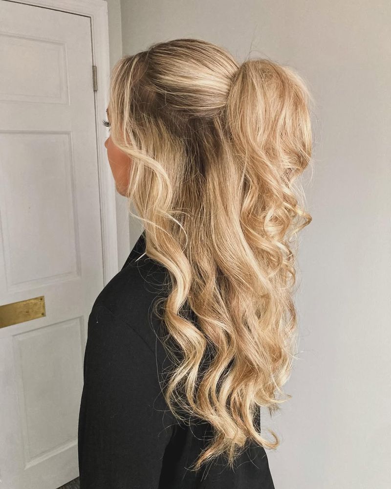 Half-Up Half-Down Style