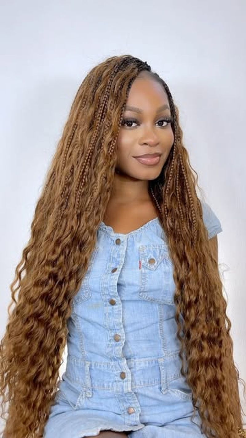 Honey Brown Braids