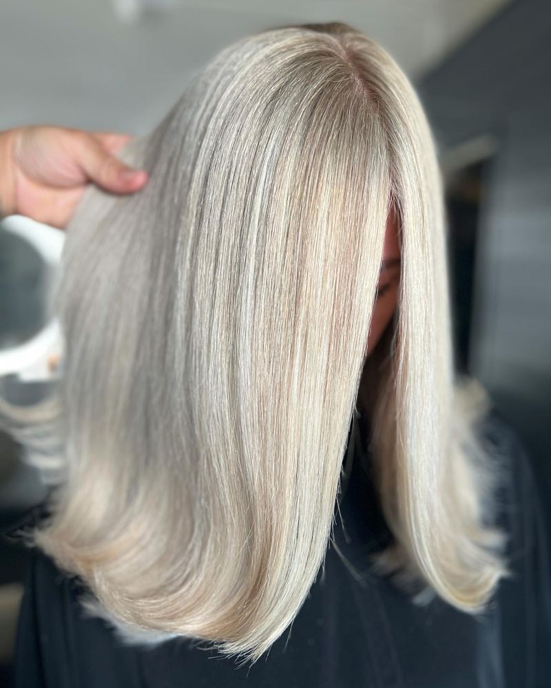 Ice Blonde Highlights