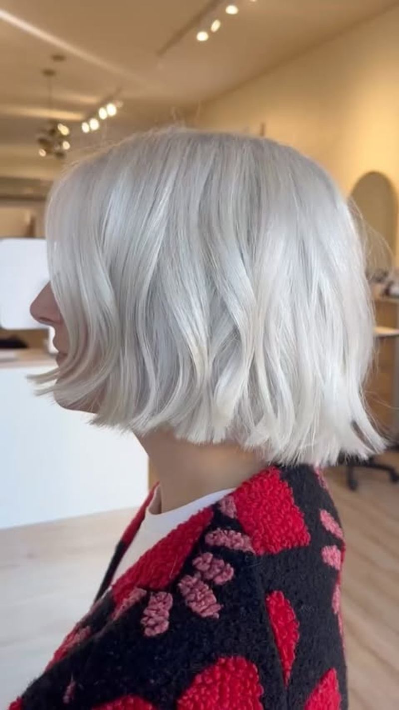 Icy Silver Bob