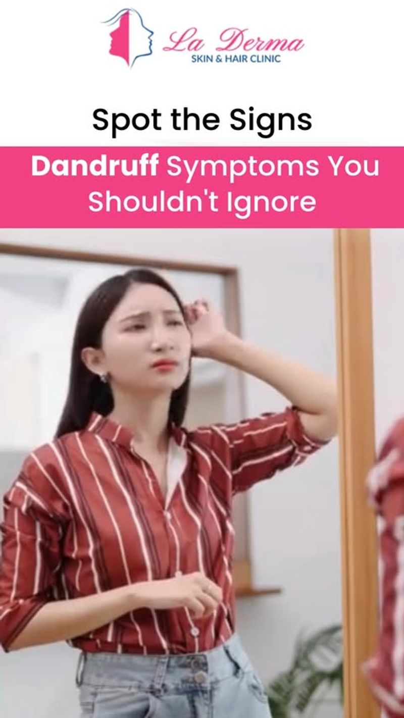 Ignoring Signs of Dandruff