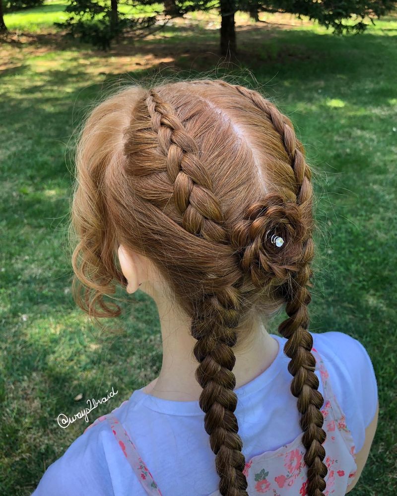 Intricate Dutch Braids