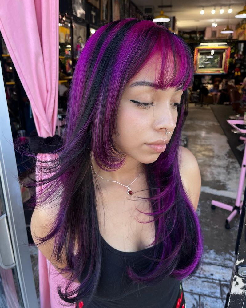 Jellyfish with Lavender Highlights