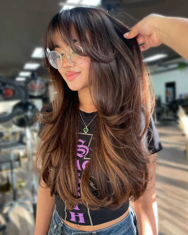 Layered Bangs