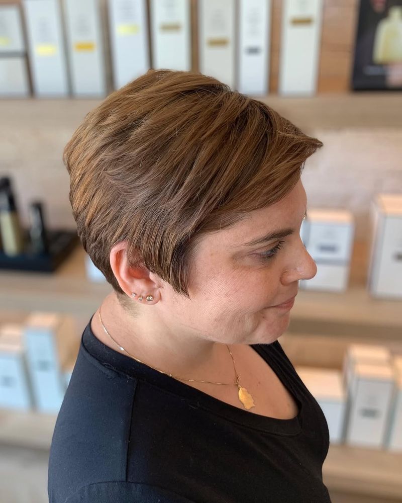 Pixie Cut met structuur