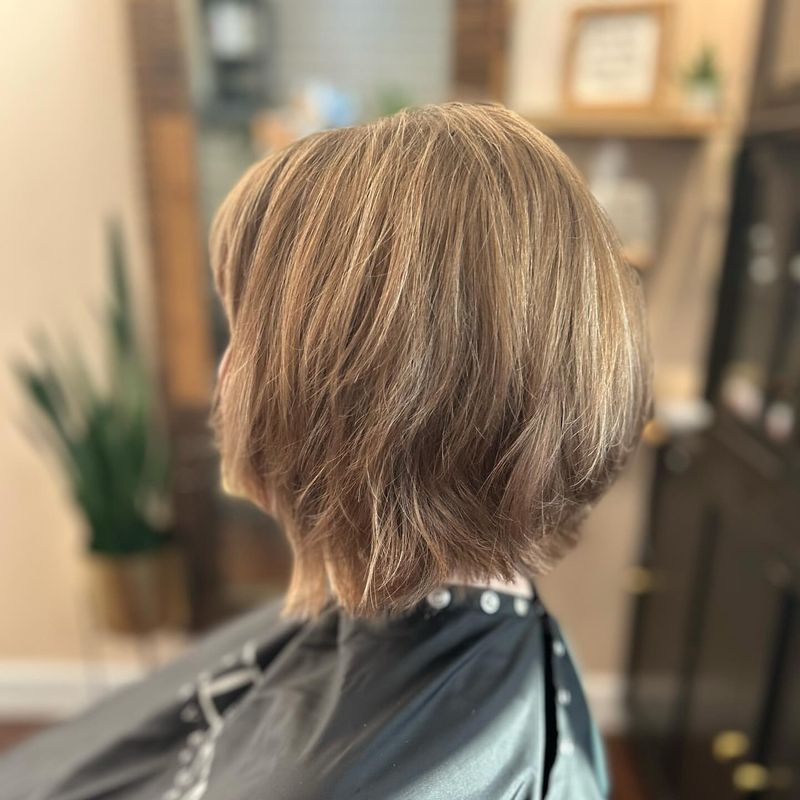 Layered Bob Shag