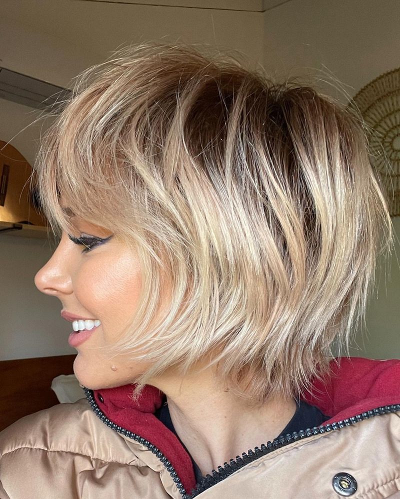 Layered Pixie Bob