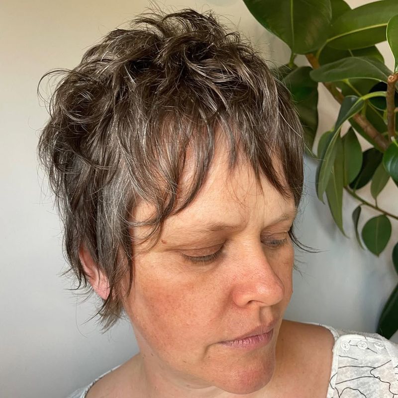 Layered Pixie Shag