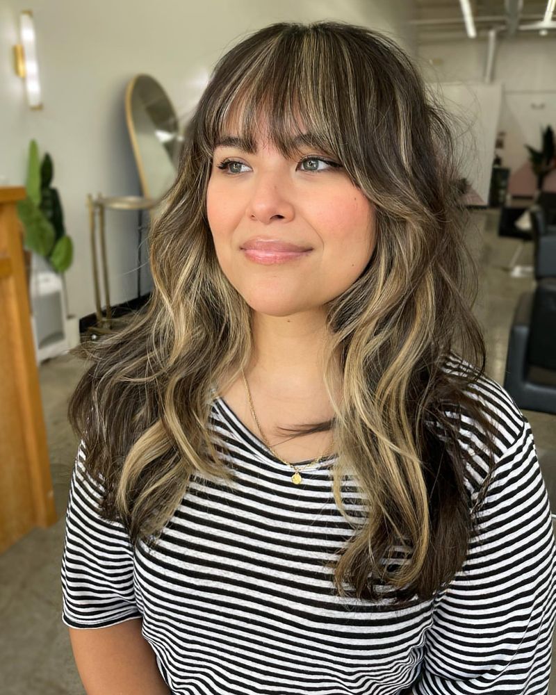 Layered Shag with Highlights