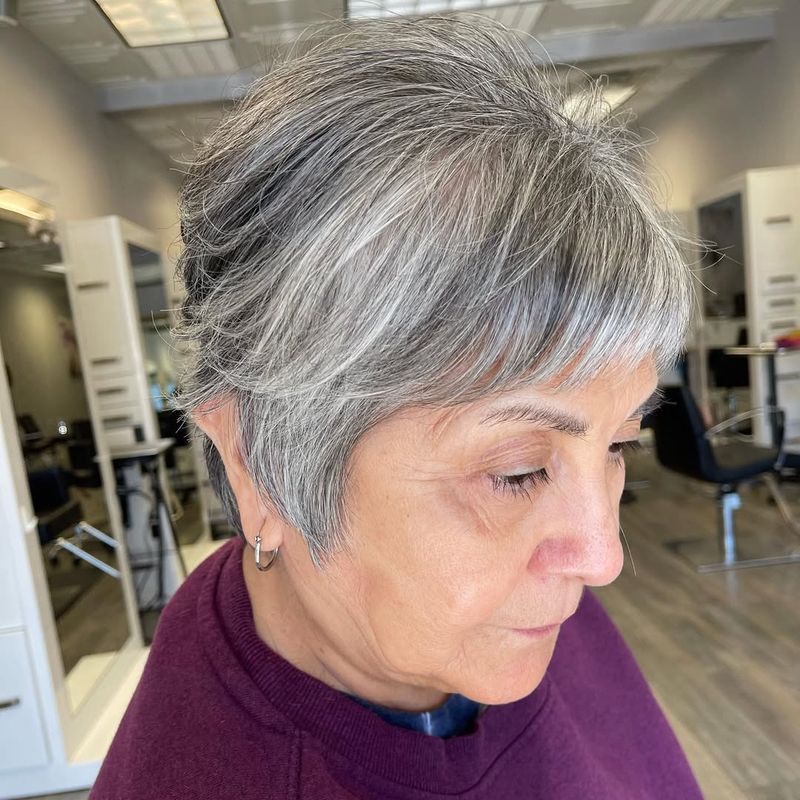 Layered Silver Pixie