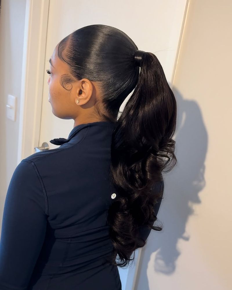 Long Layered Ponytail