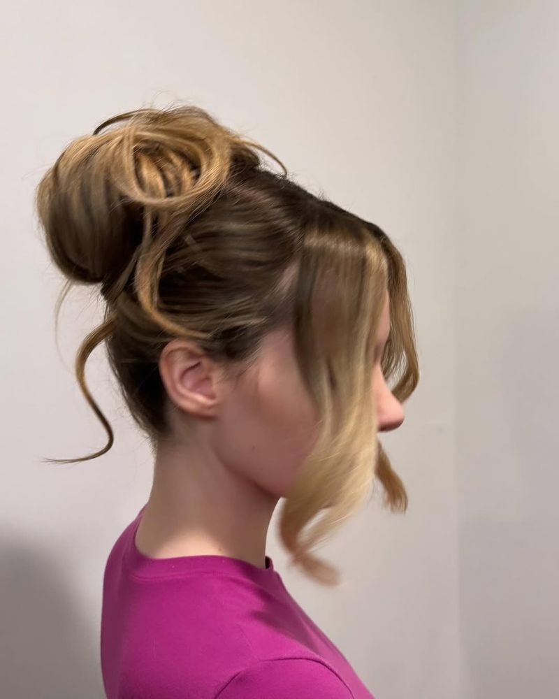 Long Messy Bun