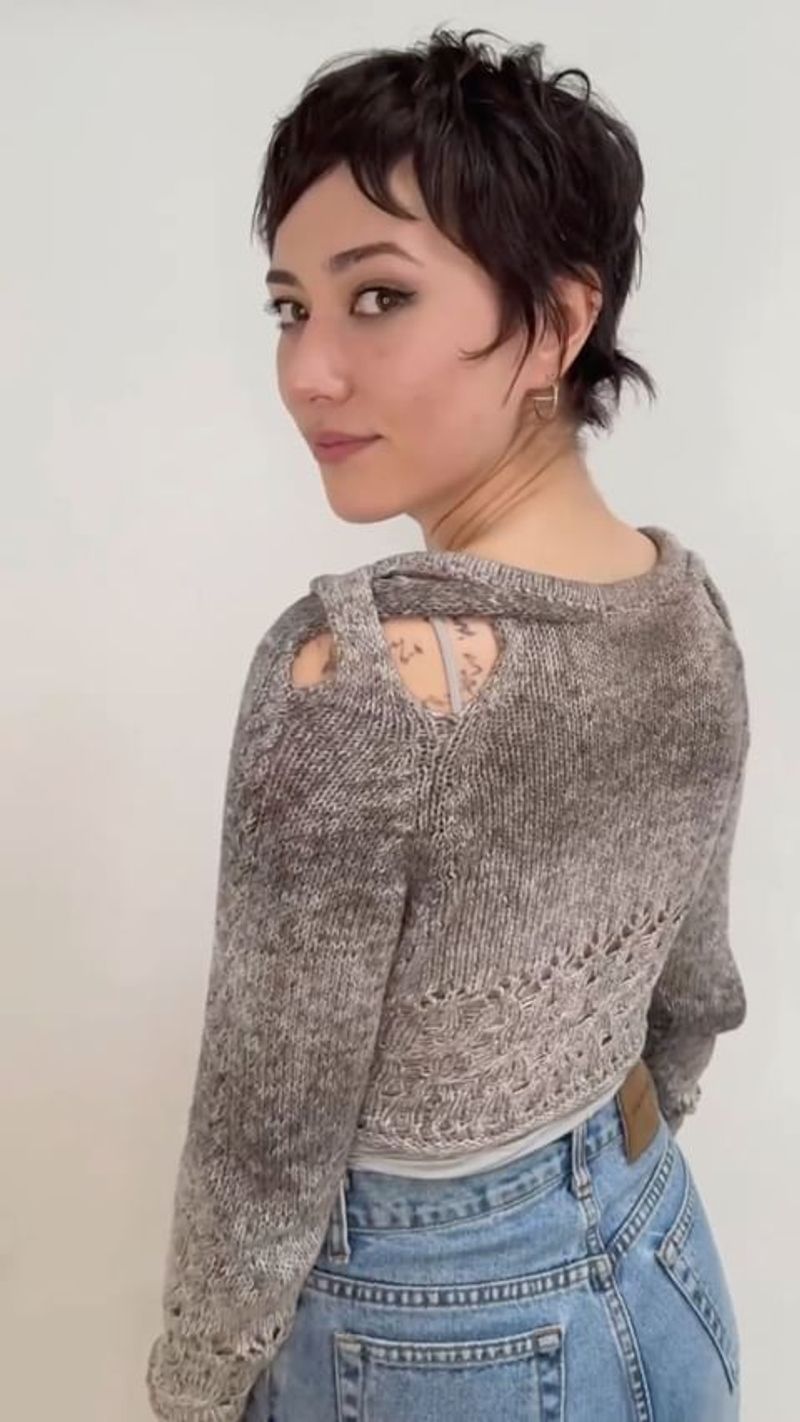 Long Pixie with Tousled Waves