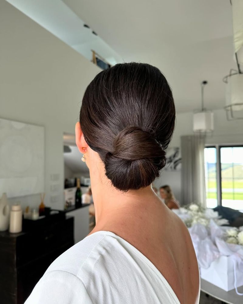 Chignon baixo